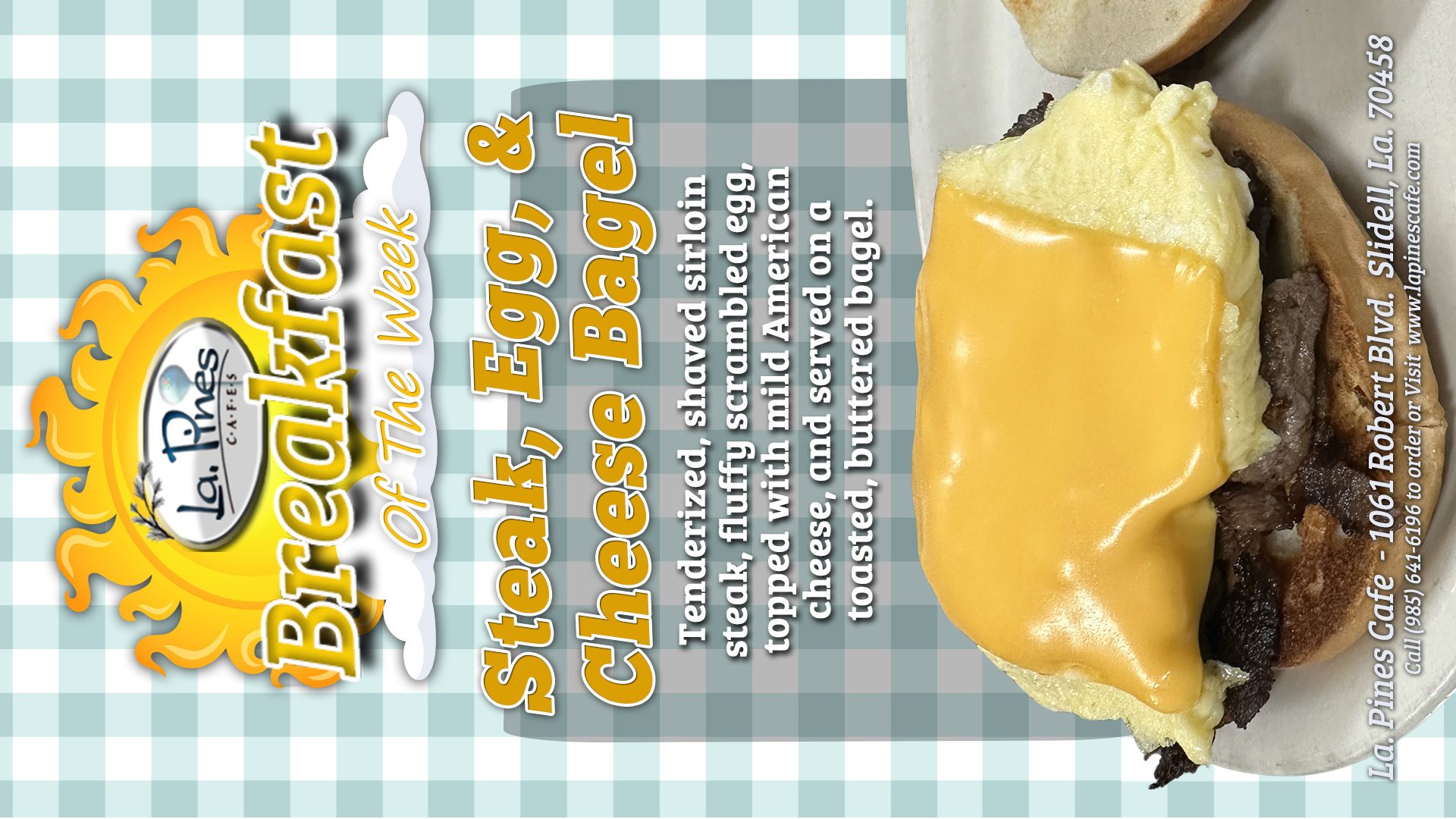 Breakfast Of The Week Starting May 18, 2026.